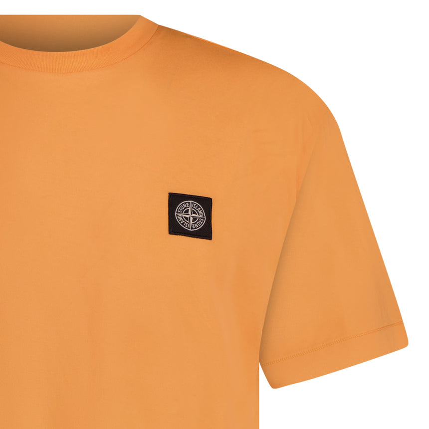 Kompass-Logo T-Shirt Orange