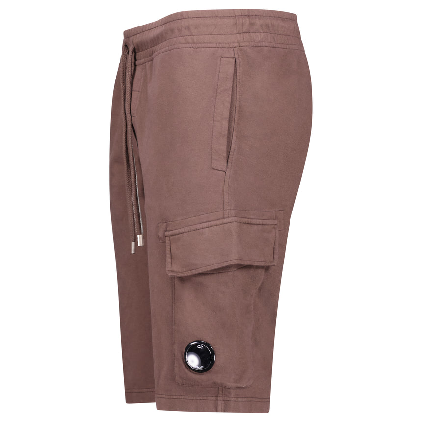 Cotton Shorts Lens Brown