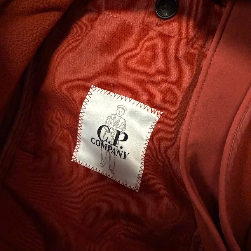 Shell-R Detachable Hooded Jacket in Ketchup Red