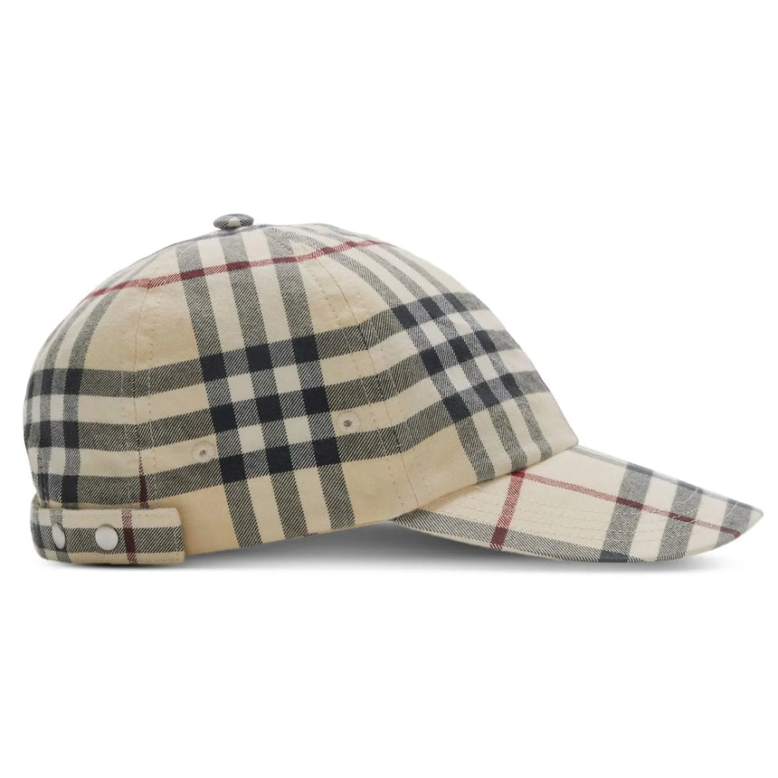 Burberry Archive Check Baseball Cap Stone - Boinclo - Outlet Sale Under Retail