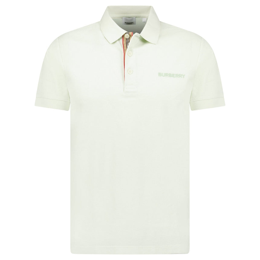 Burberry 'Hartford' Signature Colour Placket Polo Pistachio - Boinclo - Outlet Sale Under Retail