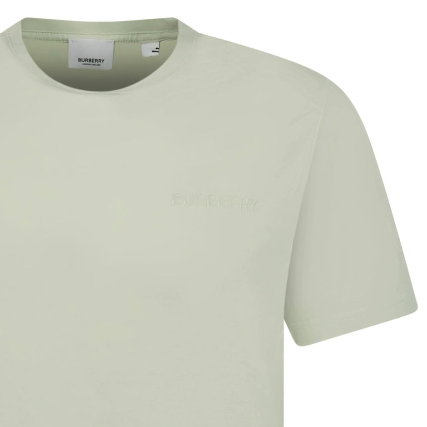 Burberry 'Jenson' Crew Neck Logo T-Shirt Light Green - Boinclo - Outlet Sale Under Retail