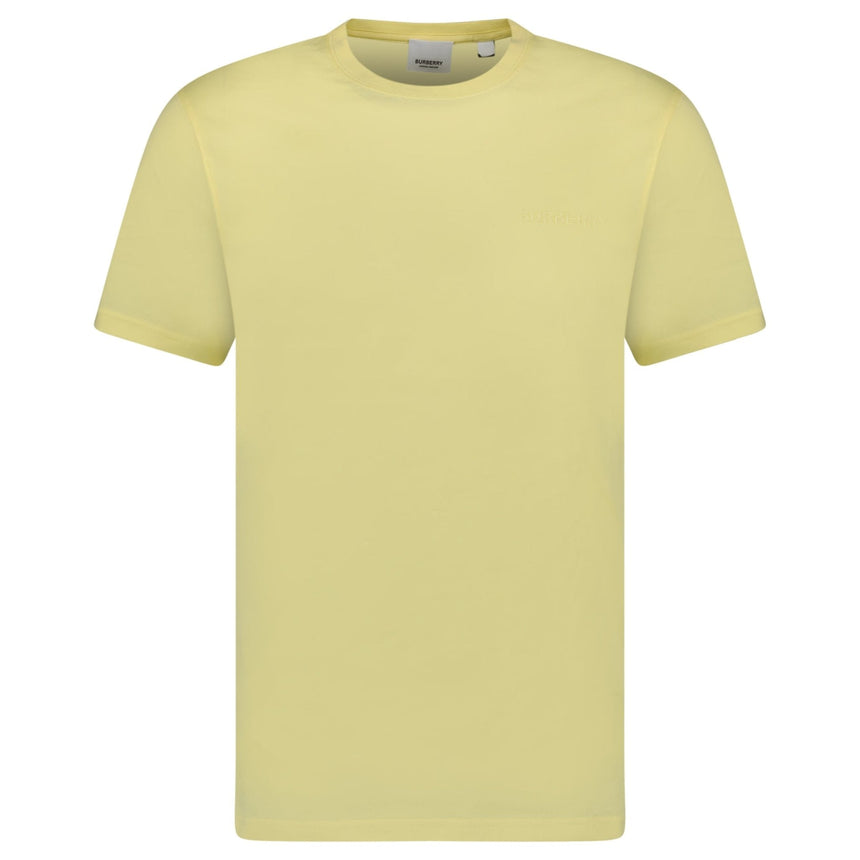 Burberry 'Jenson' Crew Neck Logo T-Shirt Yellow - Boinclo - Outlet Sale Under Retail