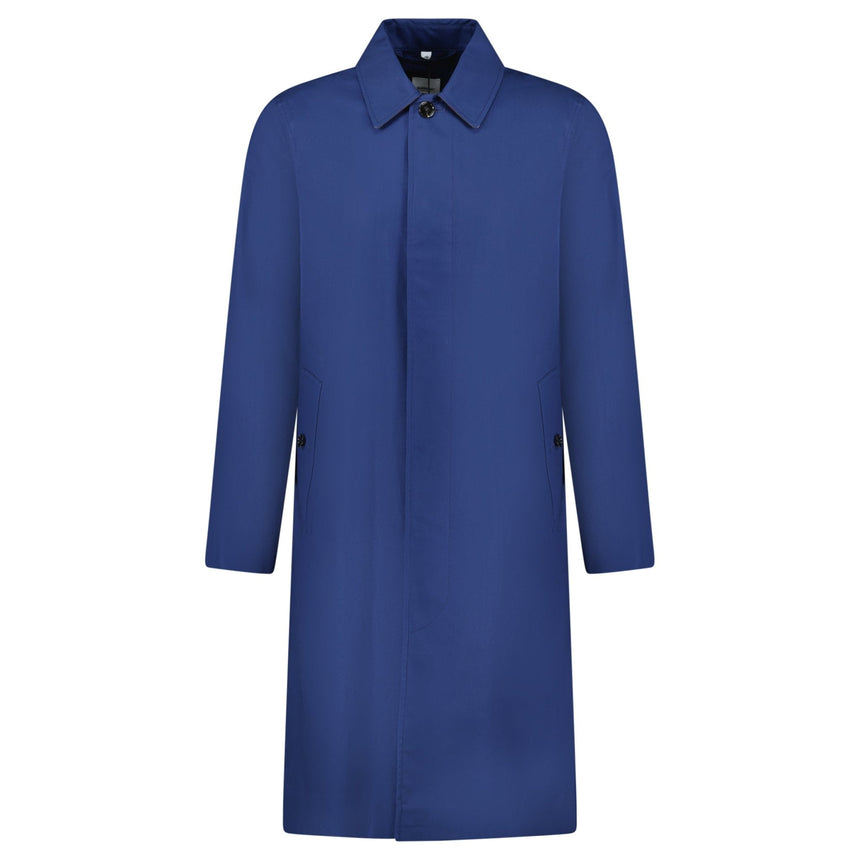 Burberry 'Pennan' Button Up Long Trench Jacket Navy - Boinclo - Outlet Sale Under Retail