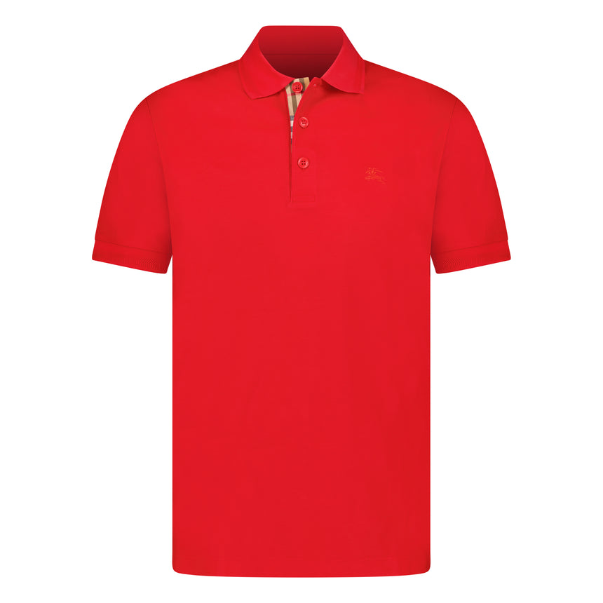 'Eddie' Polo-Shirt Rot