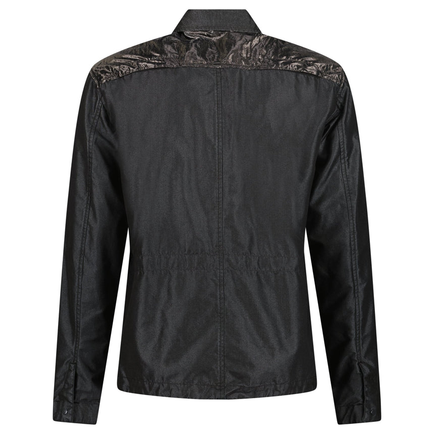 CP Company 50 Fili Tr - P Buttoned Kan D Panel Coach Jacket Black - Boinclo - Outlet Sale Under Retail