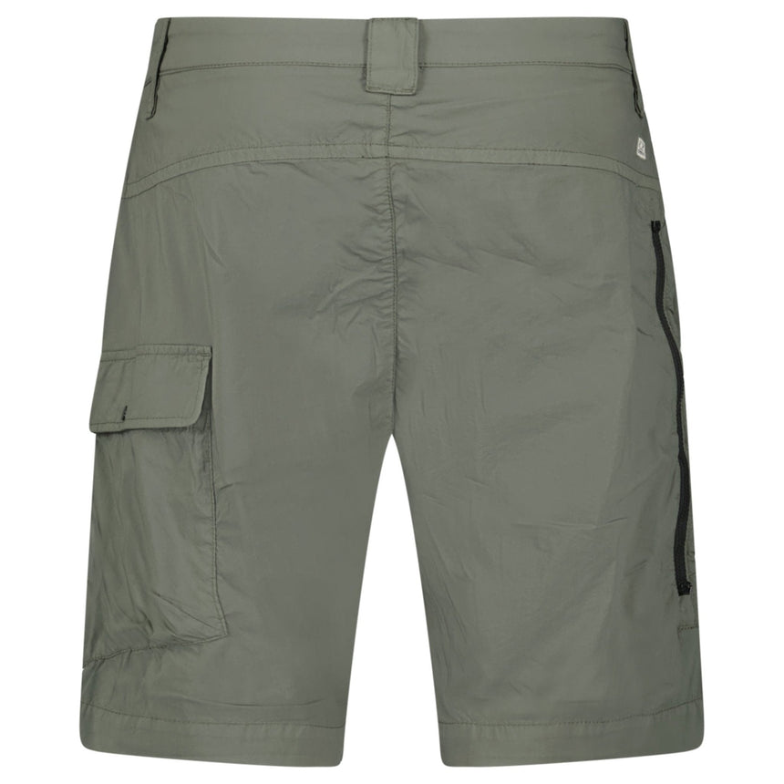 CP Company Ivy Green Stretch Sateen Cargo Shorts - Boinclo - Outlet Sale Under Retail