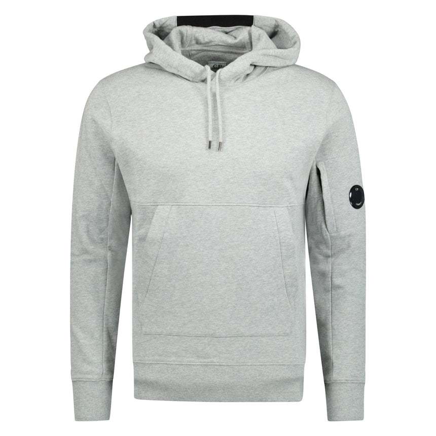 Micro Lens Diagonal Raised Hoodie Grey