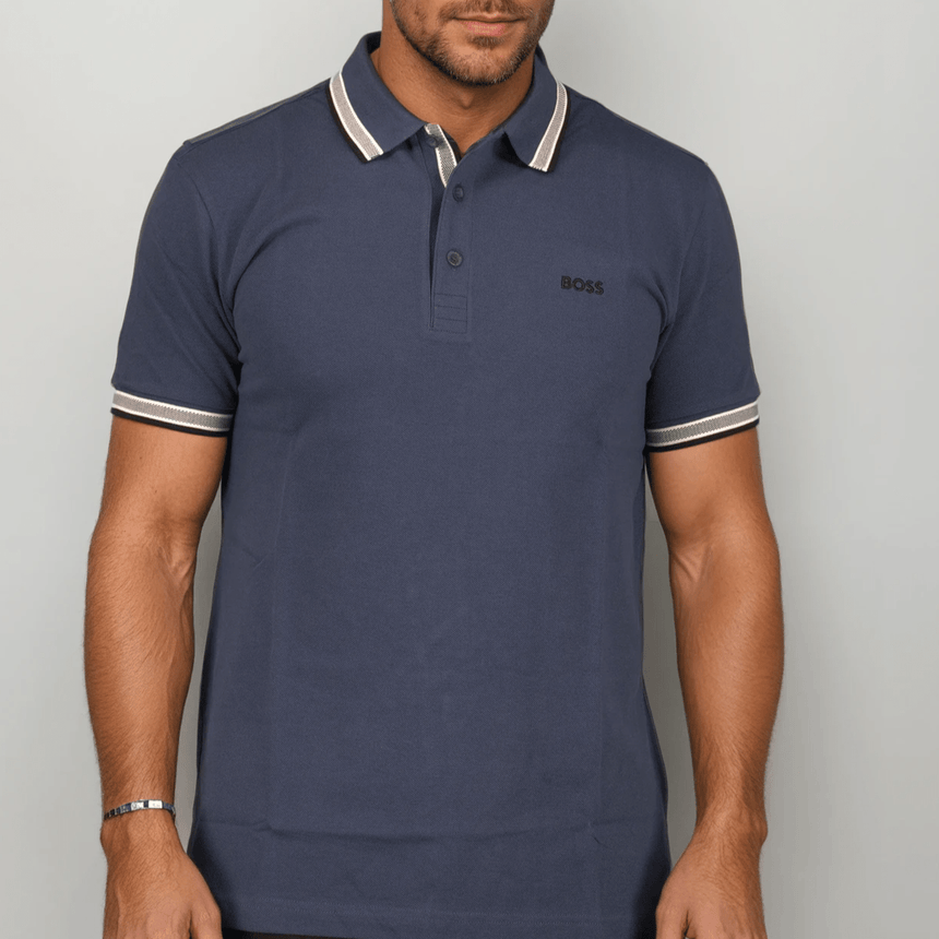 Hugo Boss Paddy Polo Shirt Blue - Boinclo - Outlet Sale Under Retail