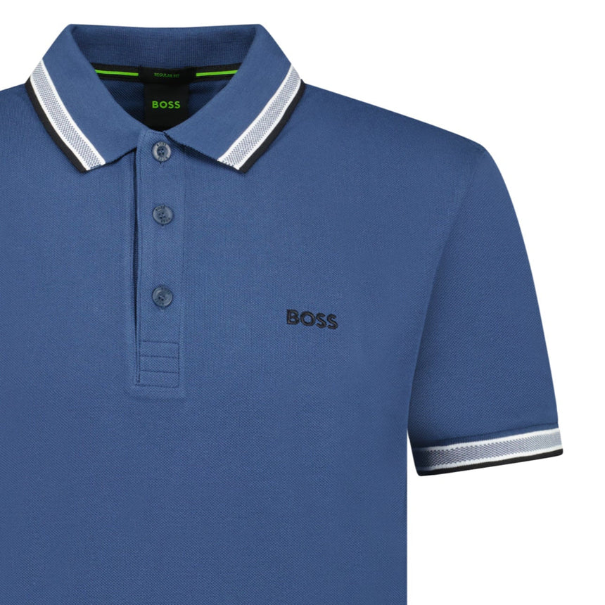 Hugo Boss Paddy Polo Shirt Blue - Boinclo - Outlet Sale Under Retail