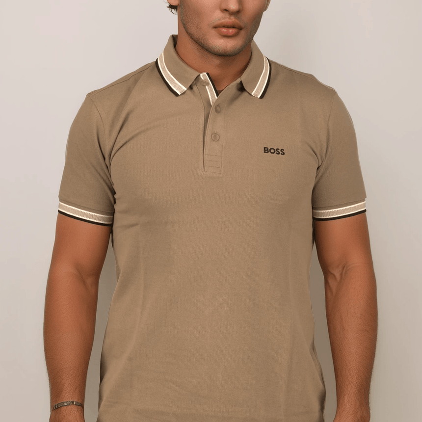 Hugo Boss Paddy Polo Shirt Brown - Boinclo - Outlet Sale Under Retail