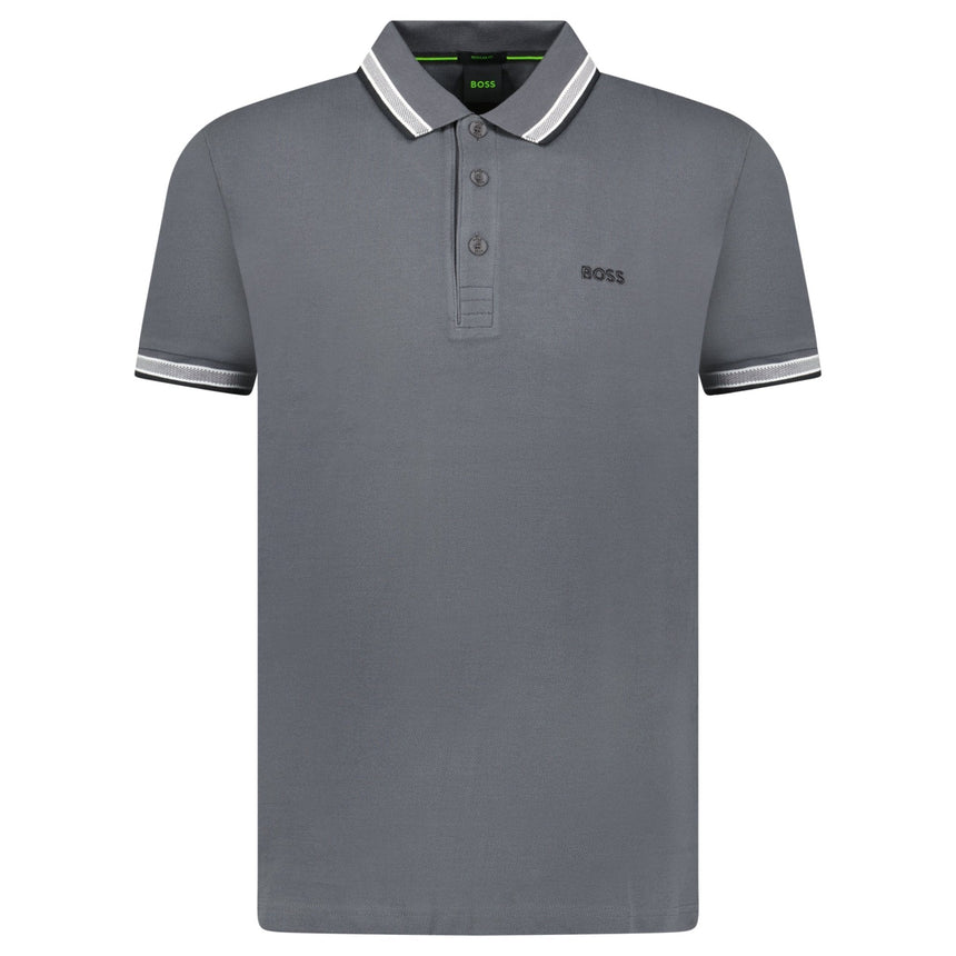 Hugo Boss Paddy Polo Shirt Dark Grey - Boinclo - Outlet Sale Under Retail