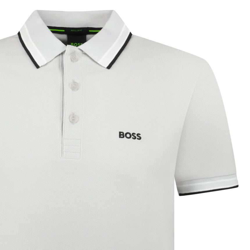 Hugo Boss Paddy Polo Shirt Light Grey - Boinclo - Outlet Sale Under Retail