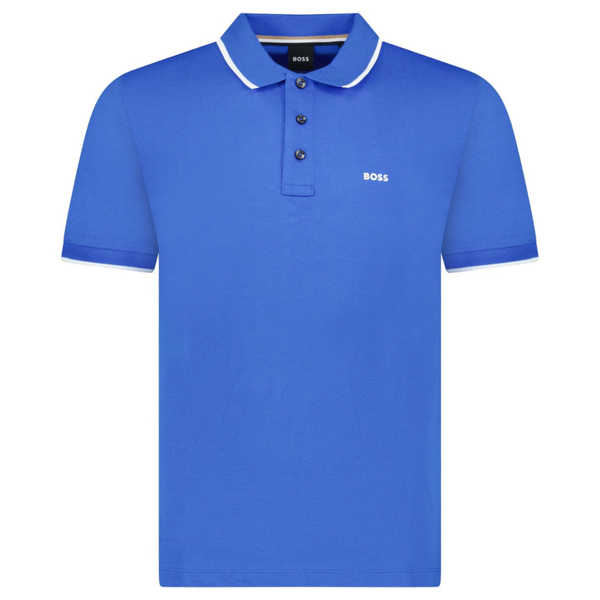 Hugo Boss Parley 190 Polo Shirt Royal Blue - Boinclo - Outlet Sale Under Retail