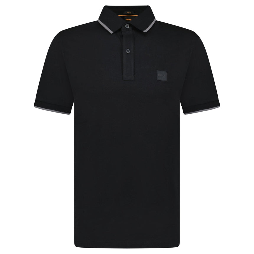 Hugo Boss Passertip Polo T-Shirt in Black - Boinclo - Outlet Sale Under Retail