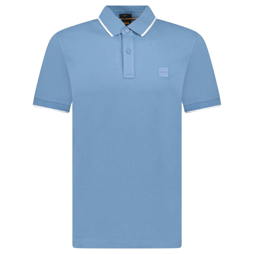 Hugo Boss Passertip Polo T-Shirt in Blue - Boinclo - Outlet Sale Under Retail