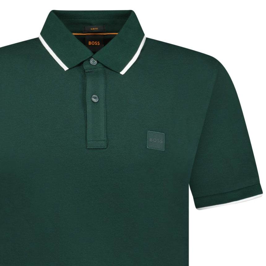 Hugo Boss Passertip Polo T-Shirt in Green - Boinclo - Outlet Sale Under Retail