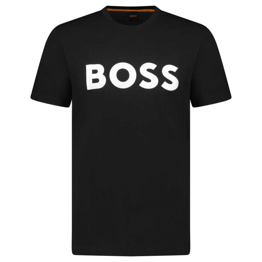Hugo Boss Thinking 1 Logo T-Shirt in Black - Boinclo - Outlet Sale Under Retail