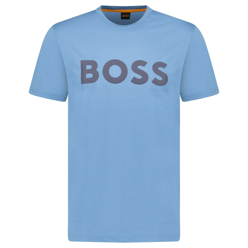 Hugo Boss Thinking 1 Logo T-Shirt in Blue - Boinclo - Outlet Sale Under Retail