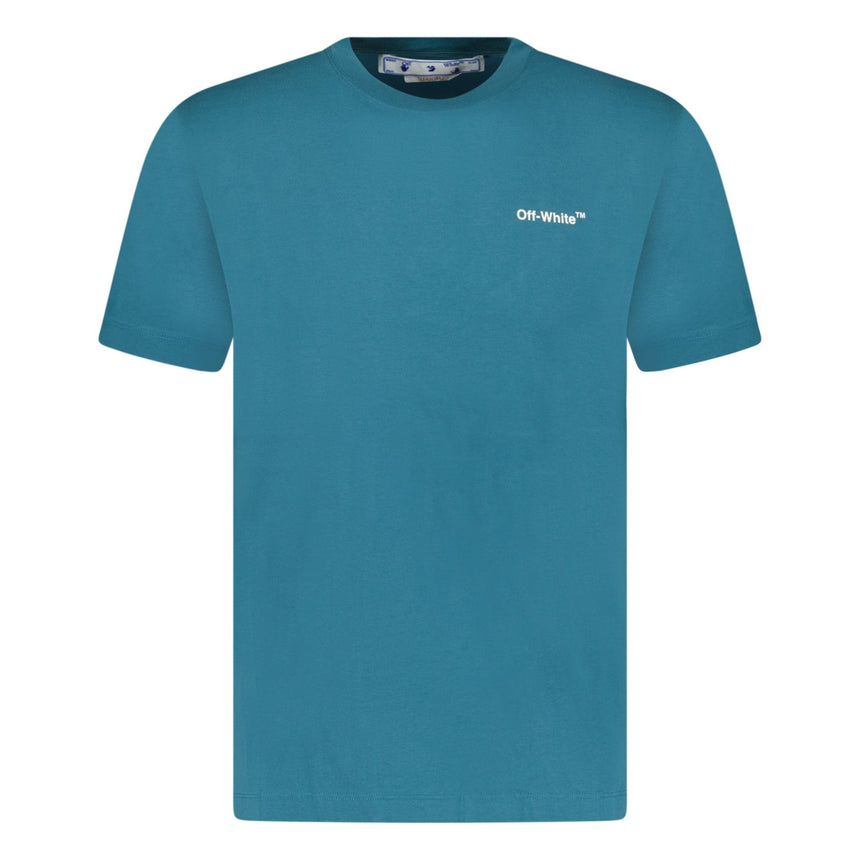 Off-White Chain Arrows T-Shirt Green - Boinclo ltd - Outlet Sale Under Retail