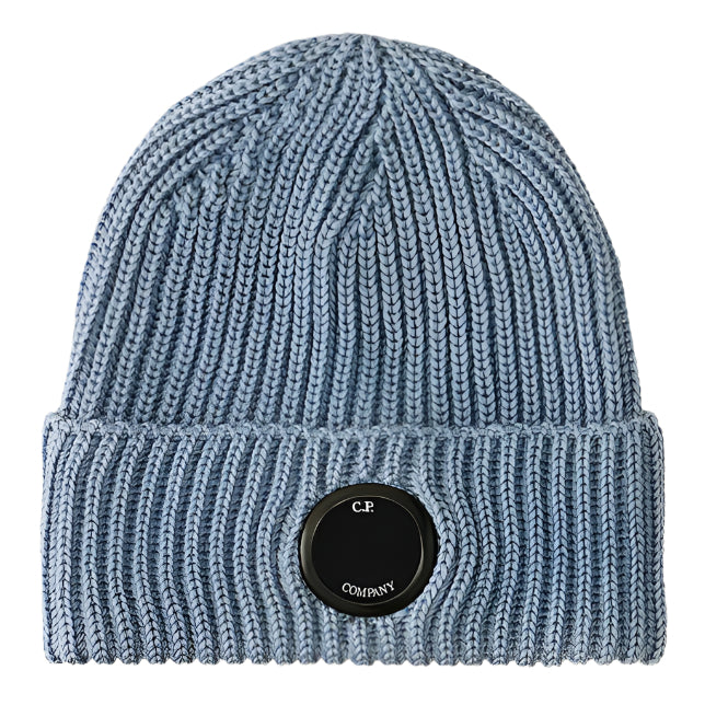 Color variation of Lens Wool Beanie in Blue