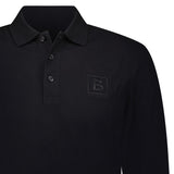 'Gateforth' Polo-Shirt Navy Long Sleeve