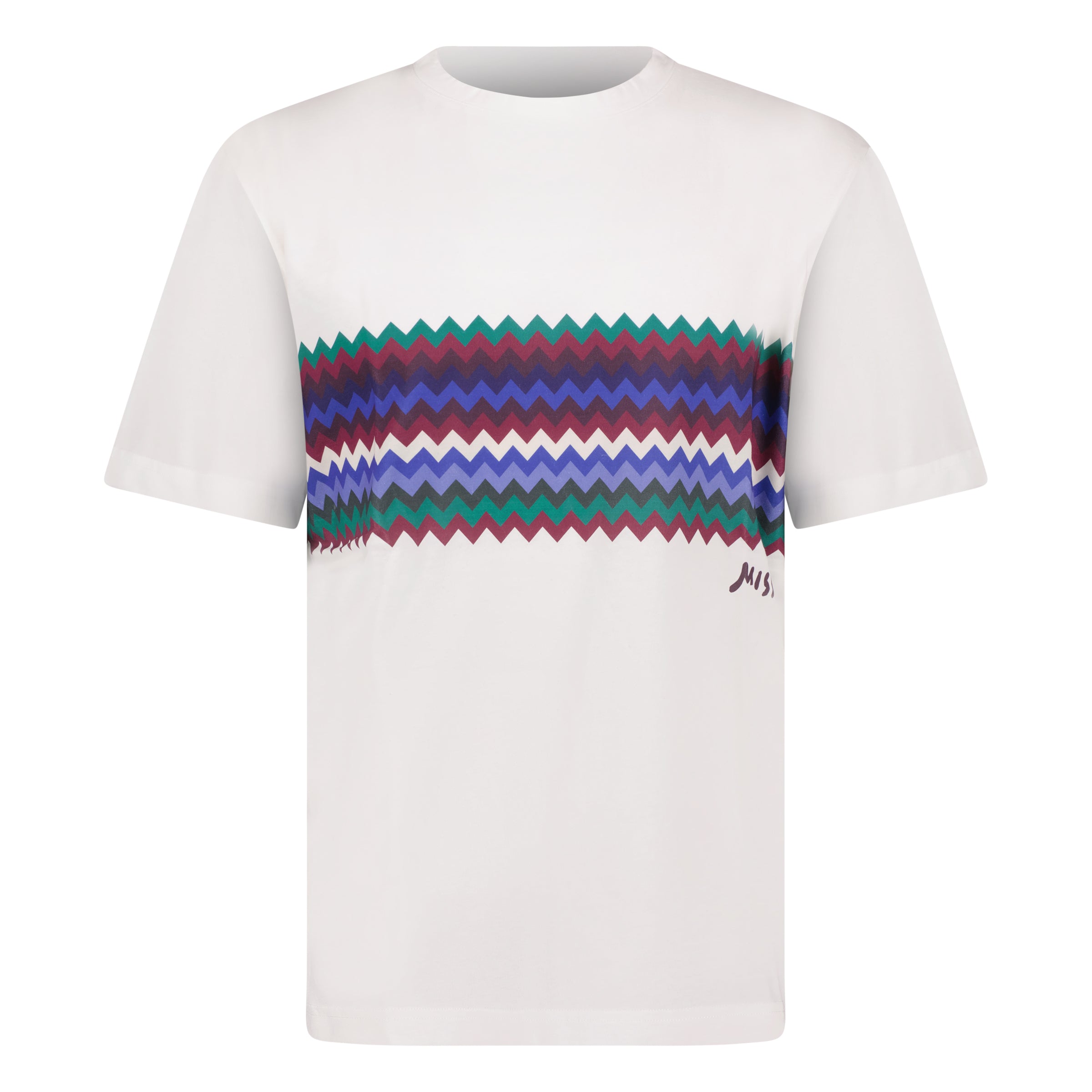 Color variation of Multi Colour Logo T-Shirt White