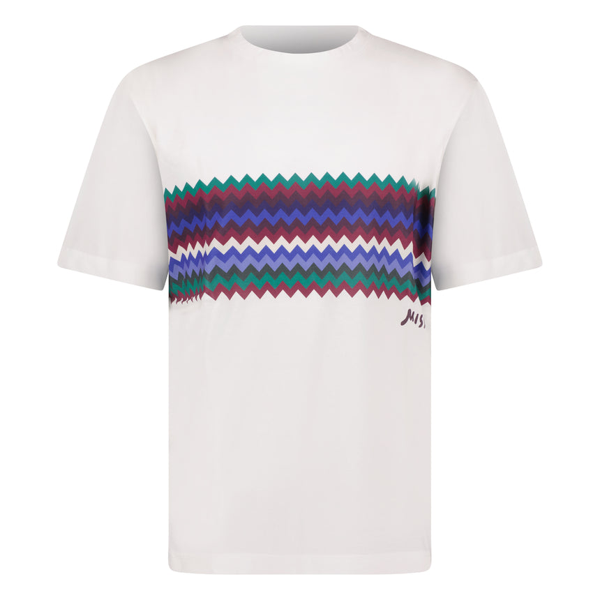 Multi Colour Logo T-Shirt White