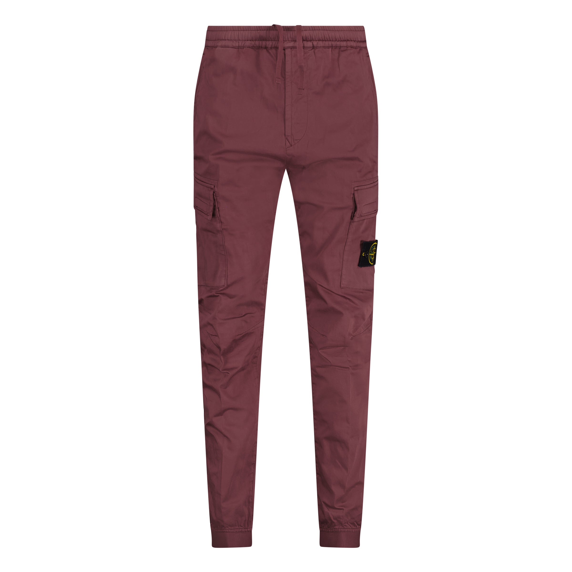 Color variation of Badge Cargo Cuffed Trousers Purple