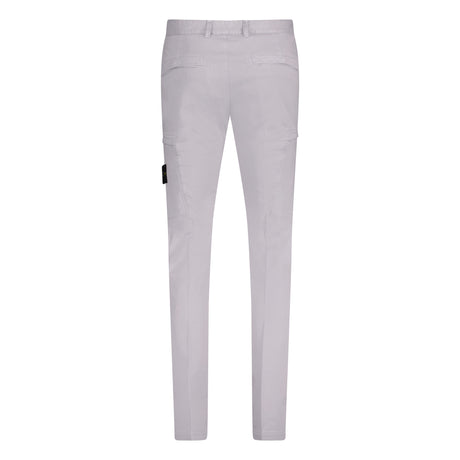 Badge Cargo Trousers Grey