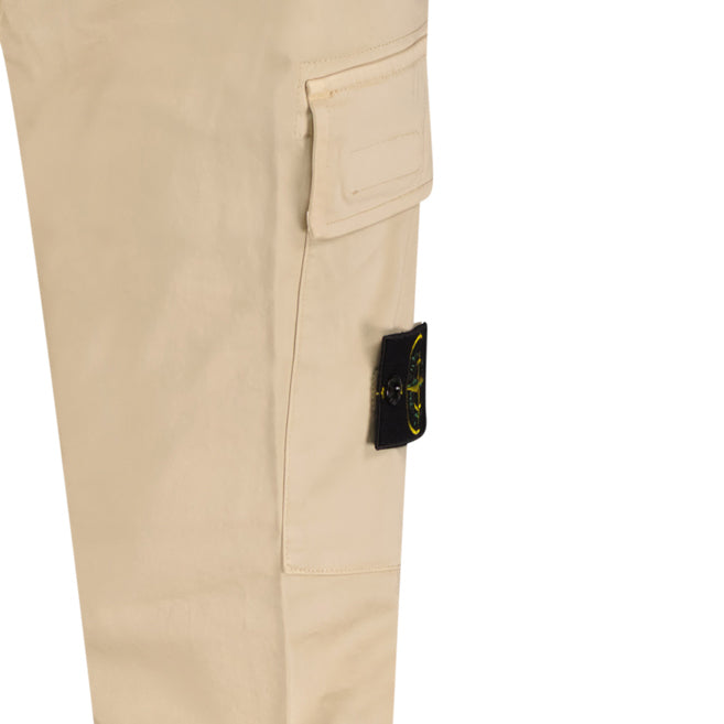 Cargo Cuffed Trousers Sand