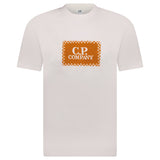 Stitch Logo Print T-Shirt White