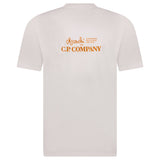 Stitch Logo Print T-Shirt White