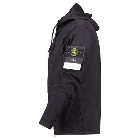 Stone Island Supima Cotton Twill Stretch Hooded Jacket