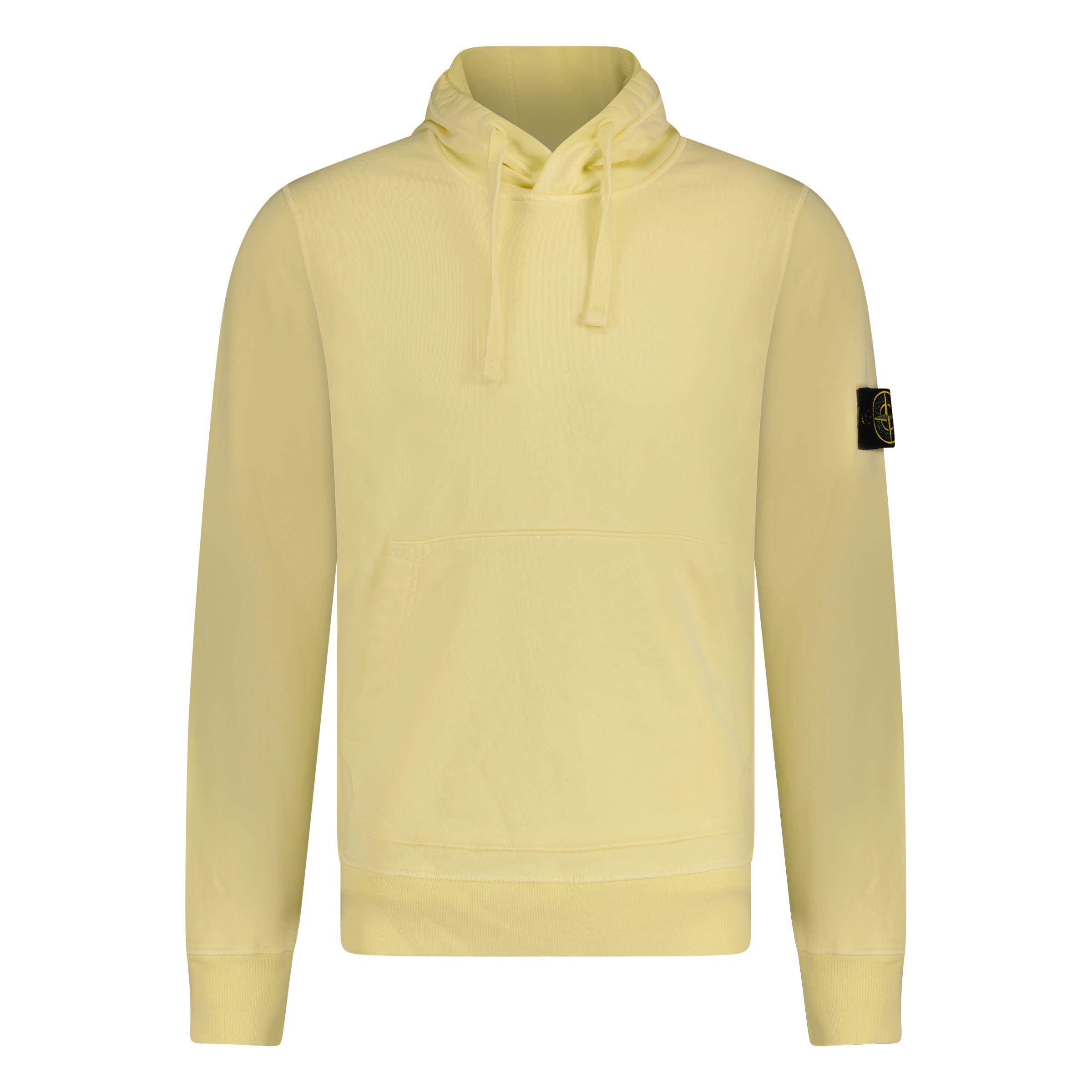 Color variation of Badge Hooded Sweatshirt Light Yellow