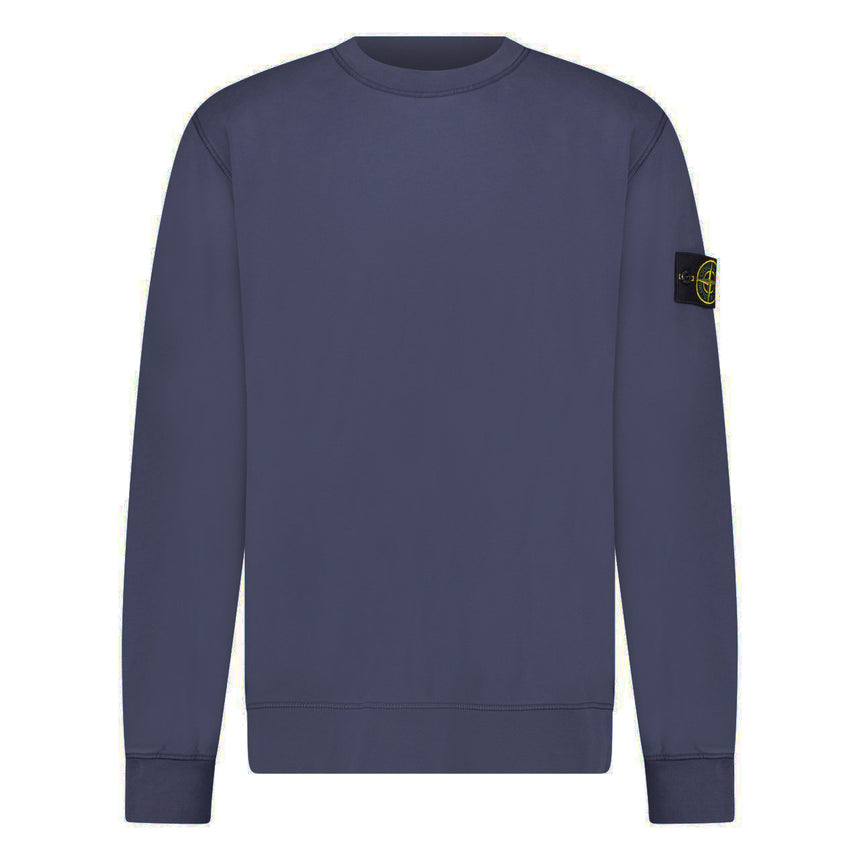 Badge Sweatshirt Navy Blue