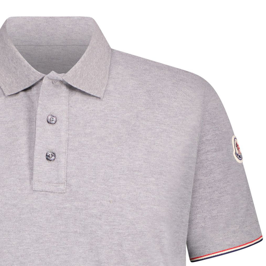 Logo Polo T-Shirt Grey