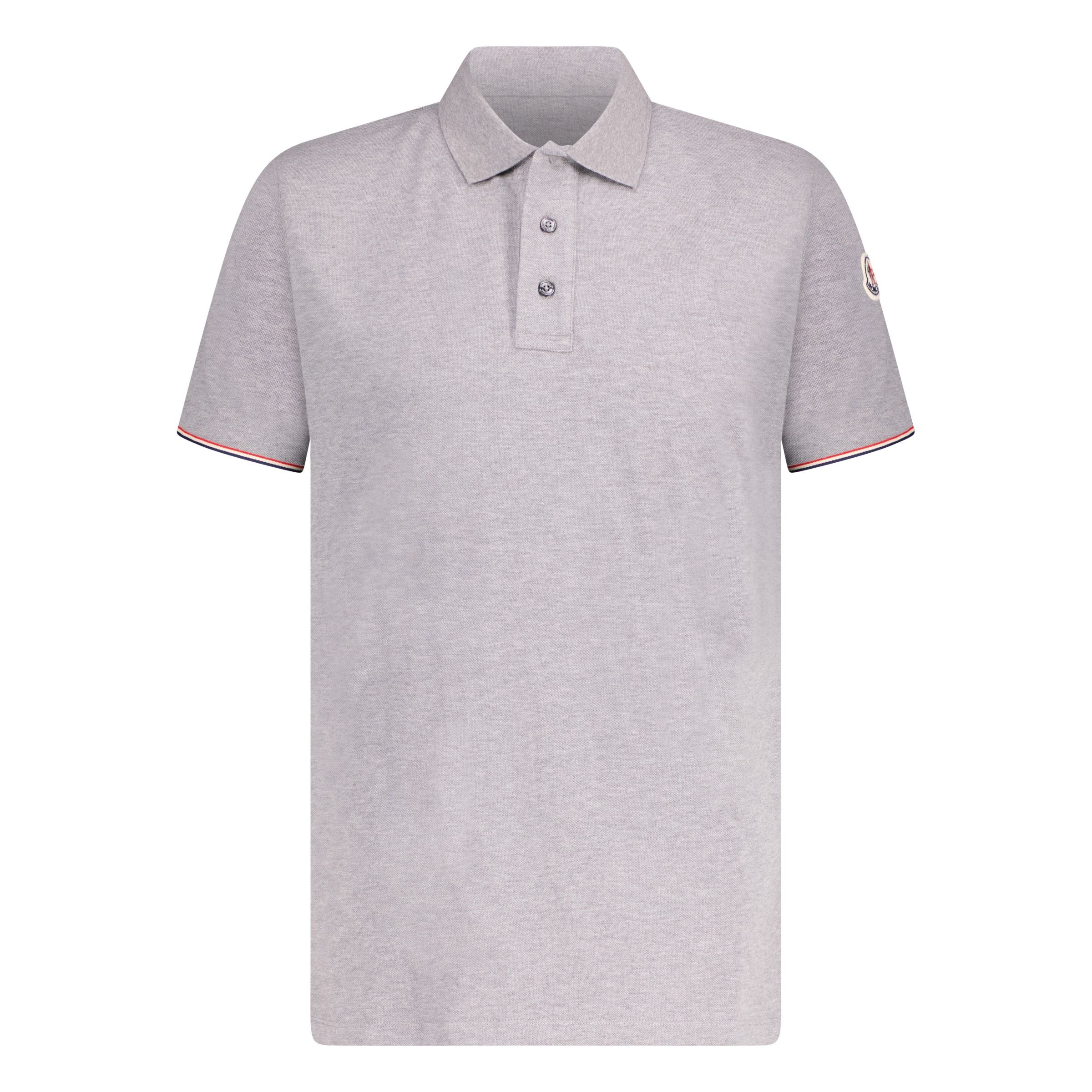 Color variation of Logo Polo T-Shirt Grey