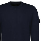 Thick Ghost Badge Jumper Navy
