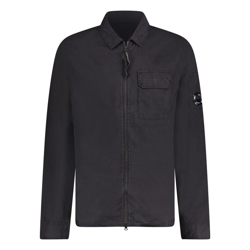 Lens Pocket Overshirt Black