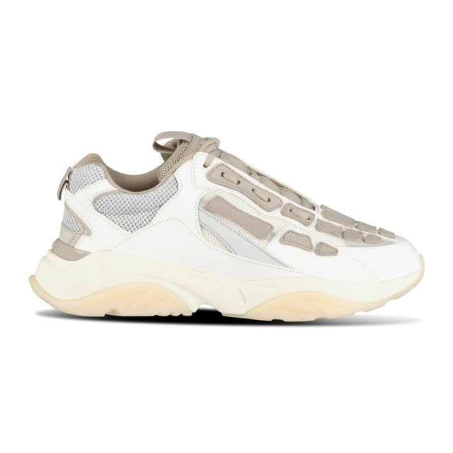 Amiri Bone - Runner Trainers Stone Grey & White - Boinclo ltd - Outlet Sale Under Retail