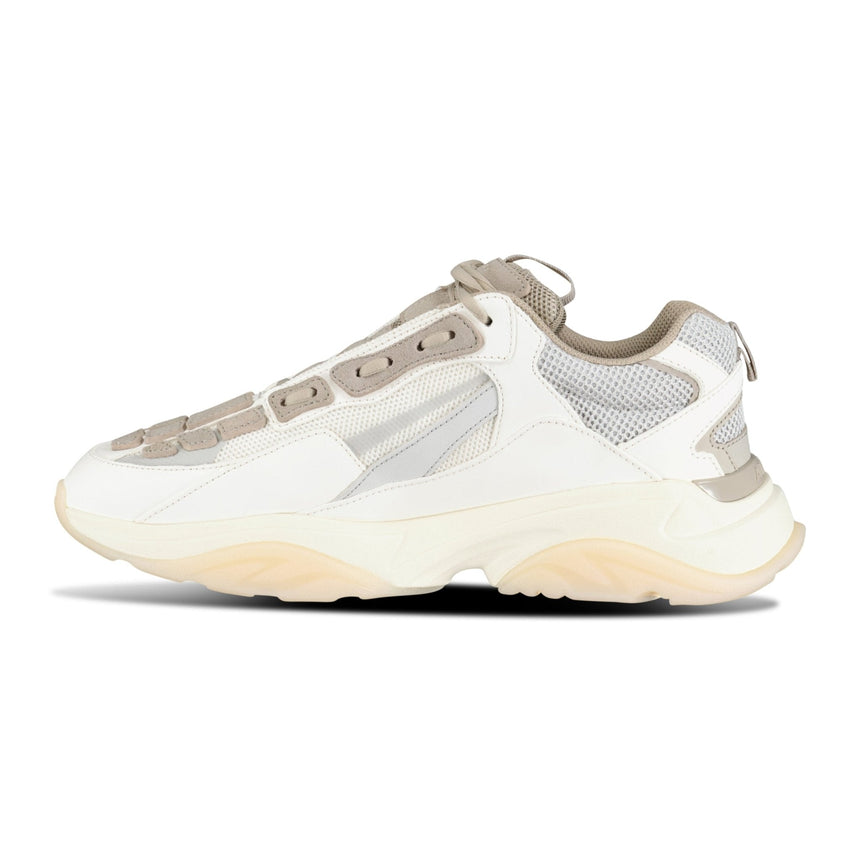 Amiri Bone - Runner Trainers Stone Grey & White - Boinclo ltd - Outlet Sale Under Retail