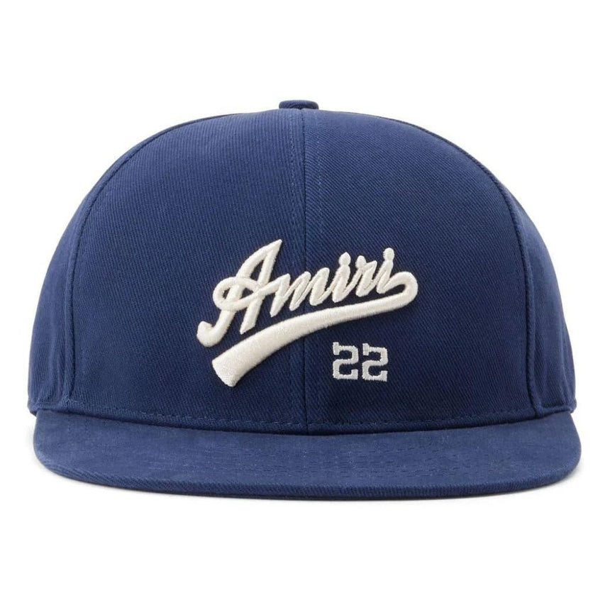 Amiri Embroidery 22 Fitted Cap Blue - Boinclo ltd - Outlet Sale Under Retail