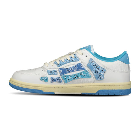 Amiri Skeleton Low Top Bandana Trainers Blue - Boinclo - Outlet Sale Under Retail