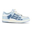 Amiri Skeleton Low Top Trainers Baby Blue & White - Boinclo ltd - Outlet Sale Under Retail