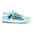 Amiri Skeleton Low Top Trainers Baby Slate Blue - Boinclo ltd - Outlet Sale Under Retail