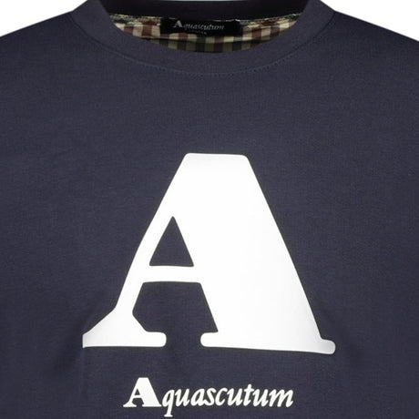 Aquascutum Chest Logo Sweatshirt Navy - Boinclo ltd - Outlet Sale Under Retail