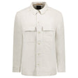 BOSS Corvin Button Up Overshirt White - Boinclo ltd - Outlet Sale Under Retail