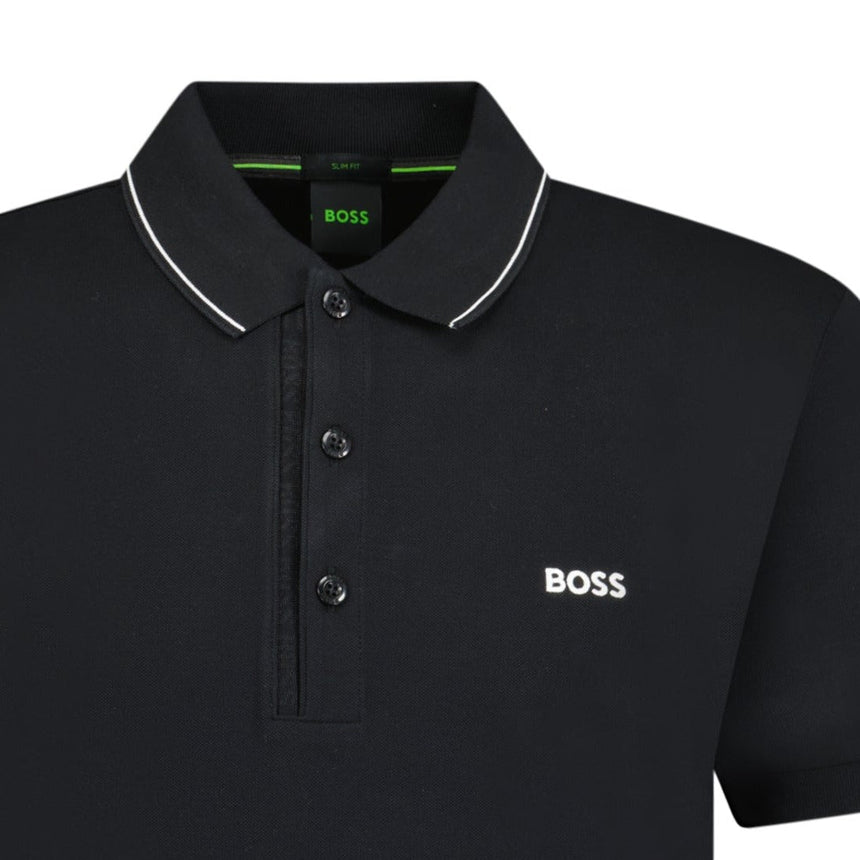 BOSS Paule 4 Polo T - Shirt Navy - Boinclo ltd - Outlet Sale Under Retail