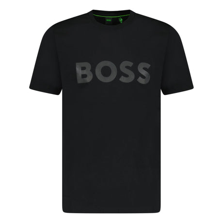 BOSS REFLECTIVE LOGO T - SHIRT BLACK - Boinclo ltd - Outlet Sale Under Retail